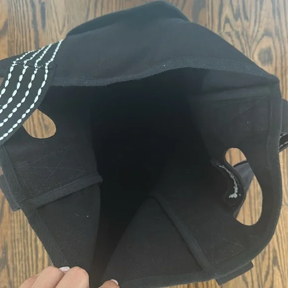 Freepeople Caravan Tote Black and White - Picture 7 of 12